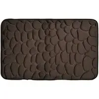Pebble Bath Mat - Brown