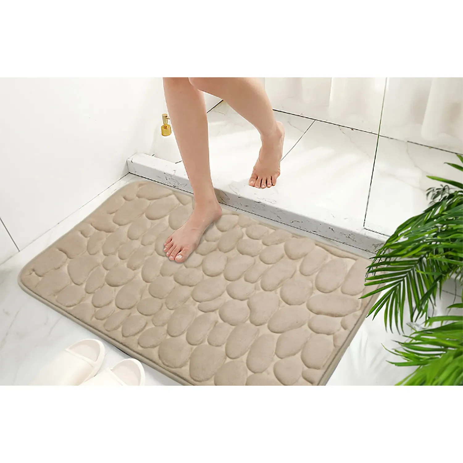 Pebble Bath Mat - Natural