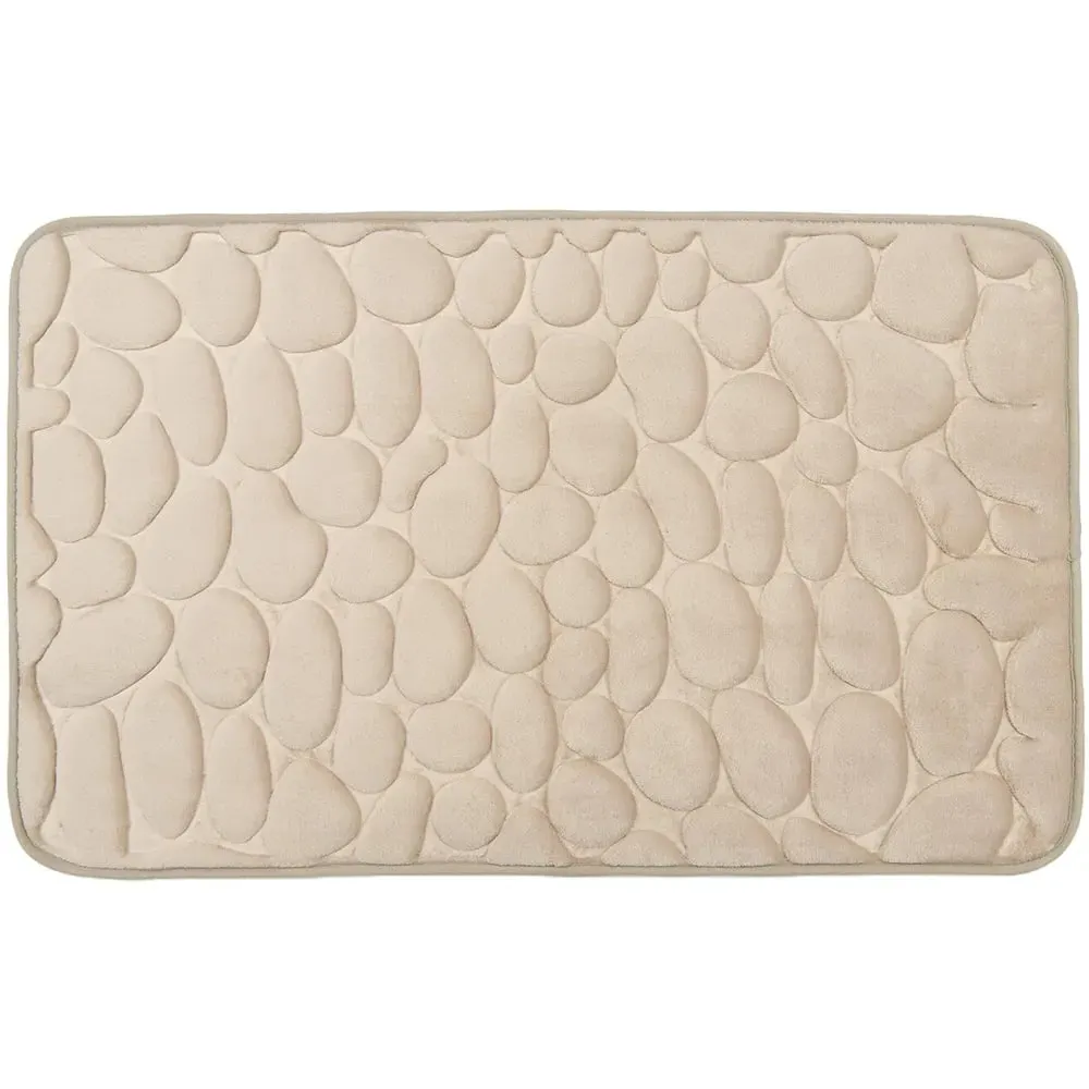Pebble Bath Mat - Natural image