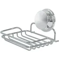 Peel and Fix Soap Basket - Chrome