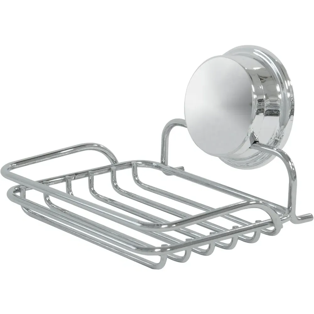 Peel and Fix Soap Basket - Chrome