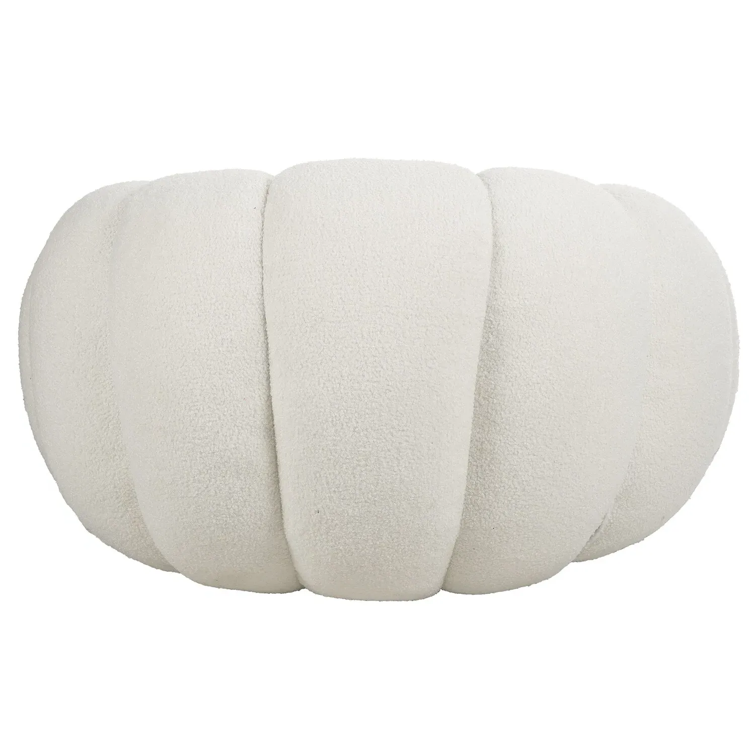 Penelope Swivel Chair - White, Boucle