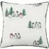 Penguins Cushion - White