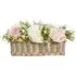 Peony Basket Arrangement