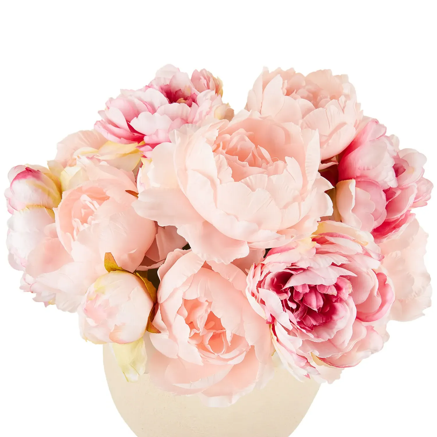 Peony Large Vase Arrangement - Soft Pink