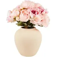 Peony Large Vase Arrangement - Soft Pink