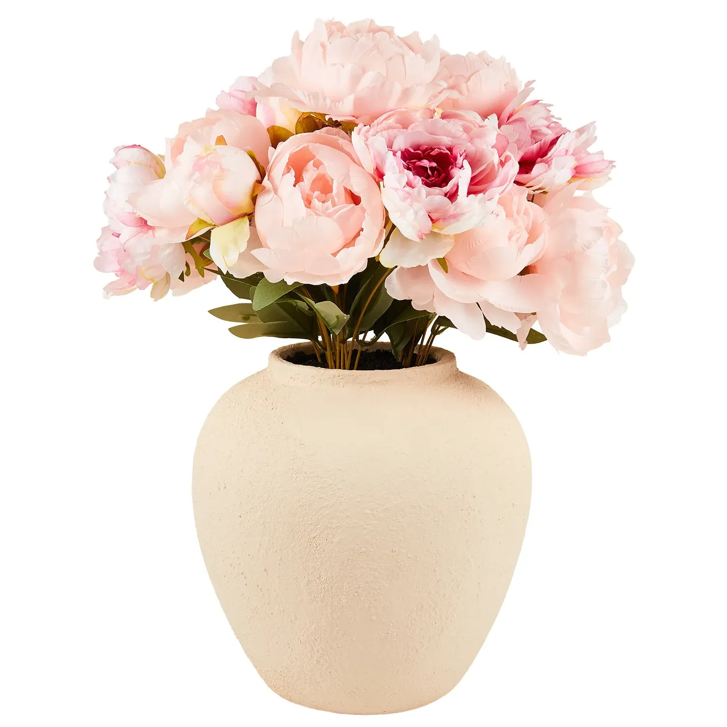 Peony Large Vase Arrangement - Soft Pink image