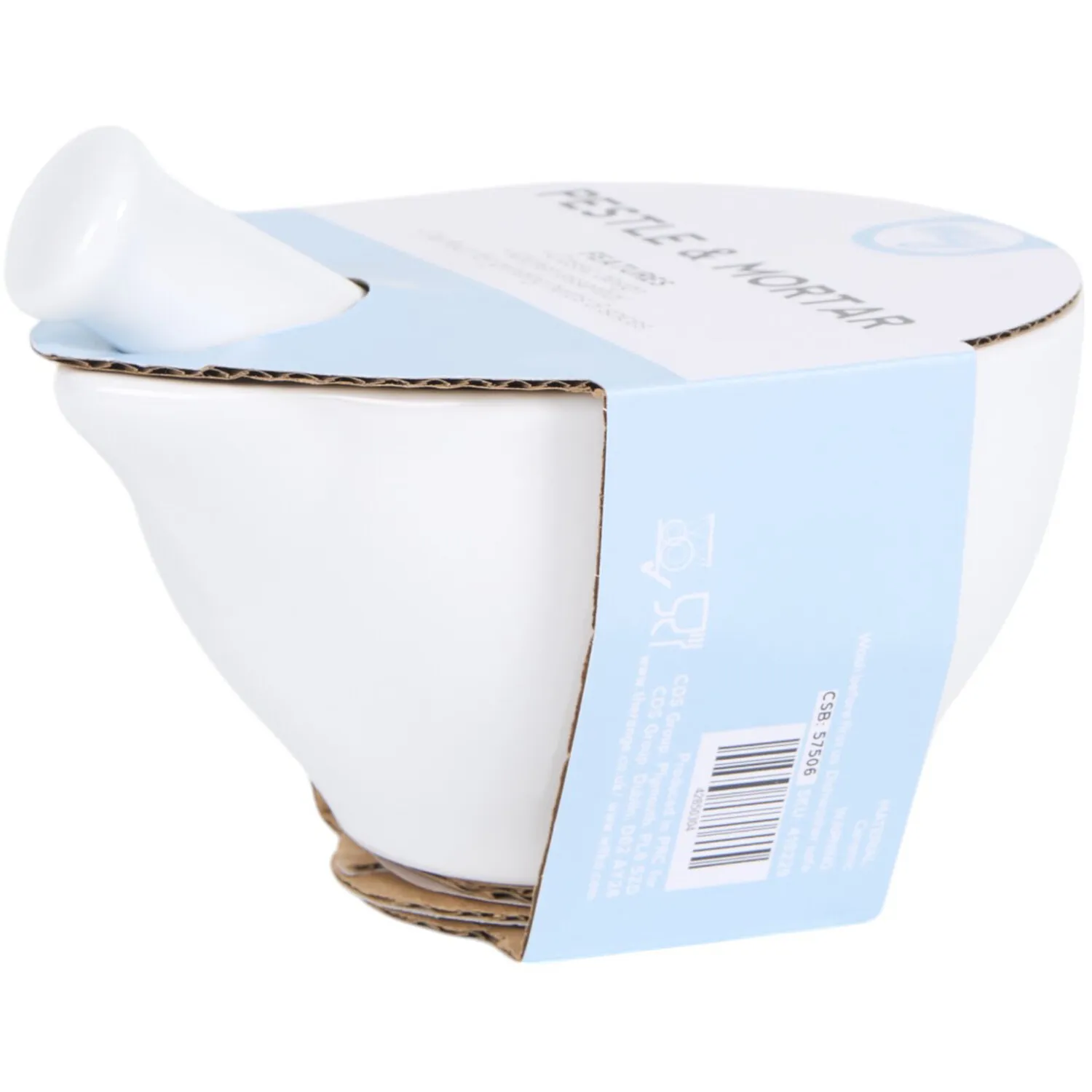 Pestle and Mortar - White