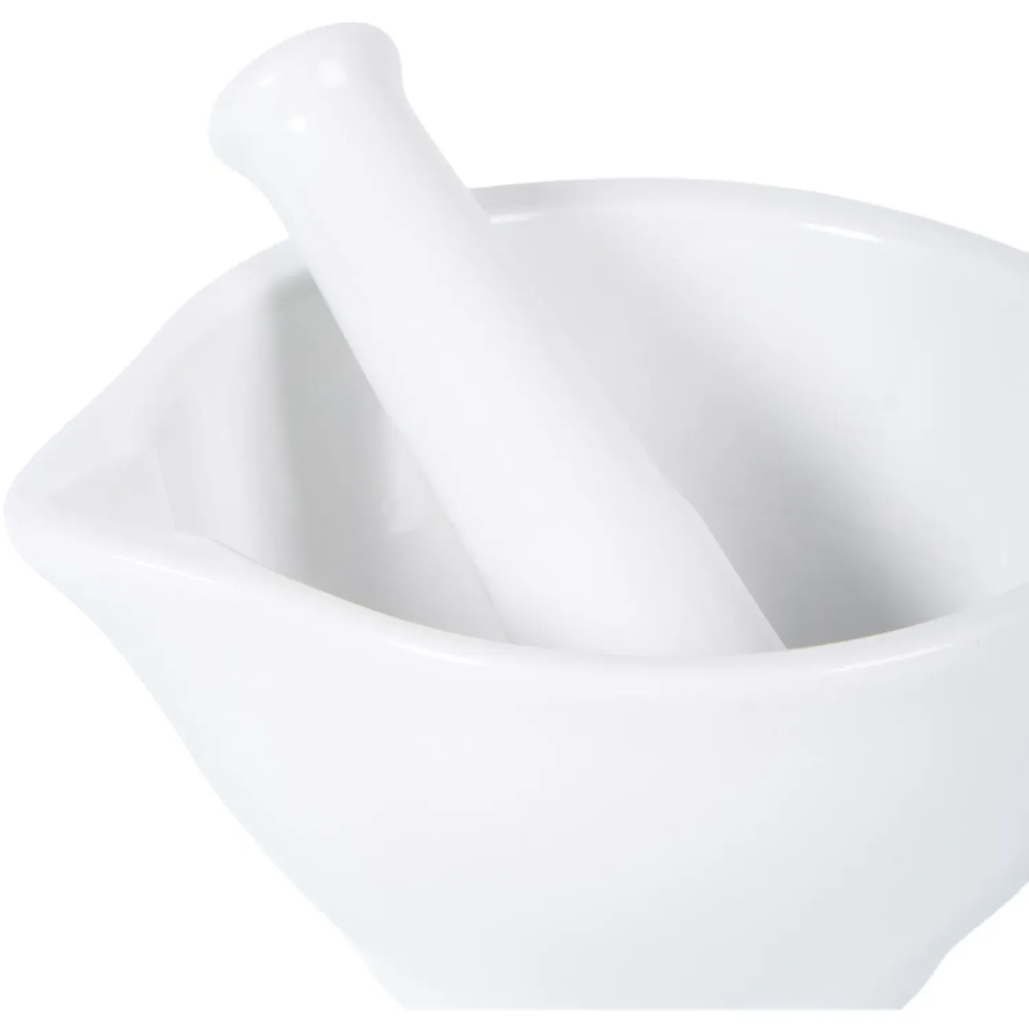 Pestle and Mortar - White
