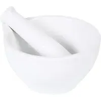 Pestle and Mortar - White