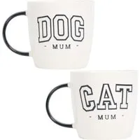 Pet Mum Mug - White, Black