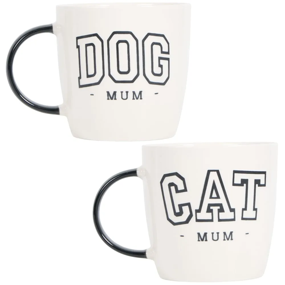 Pet Mum Mug - White, Black image
