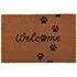 Pet Printed Coir Door Mat - Brown