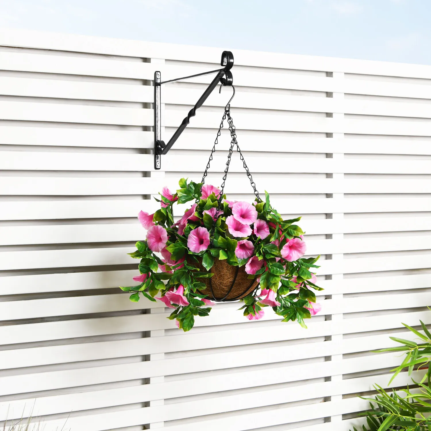 Petunias Hanging Basket - Pink