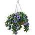 Petunias Hanging Basket - Purple
