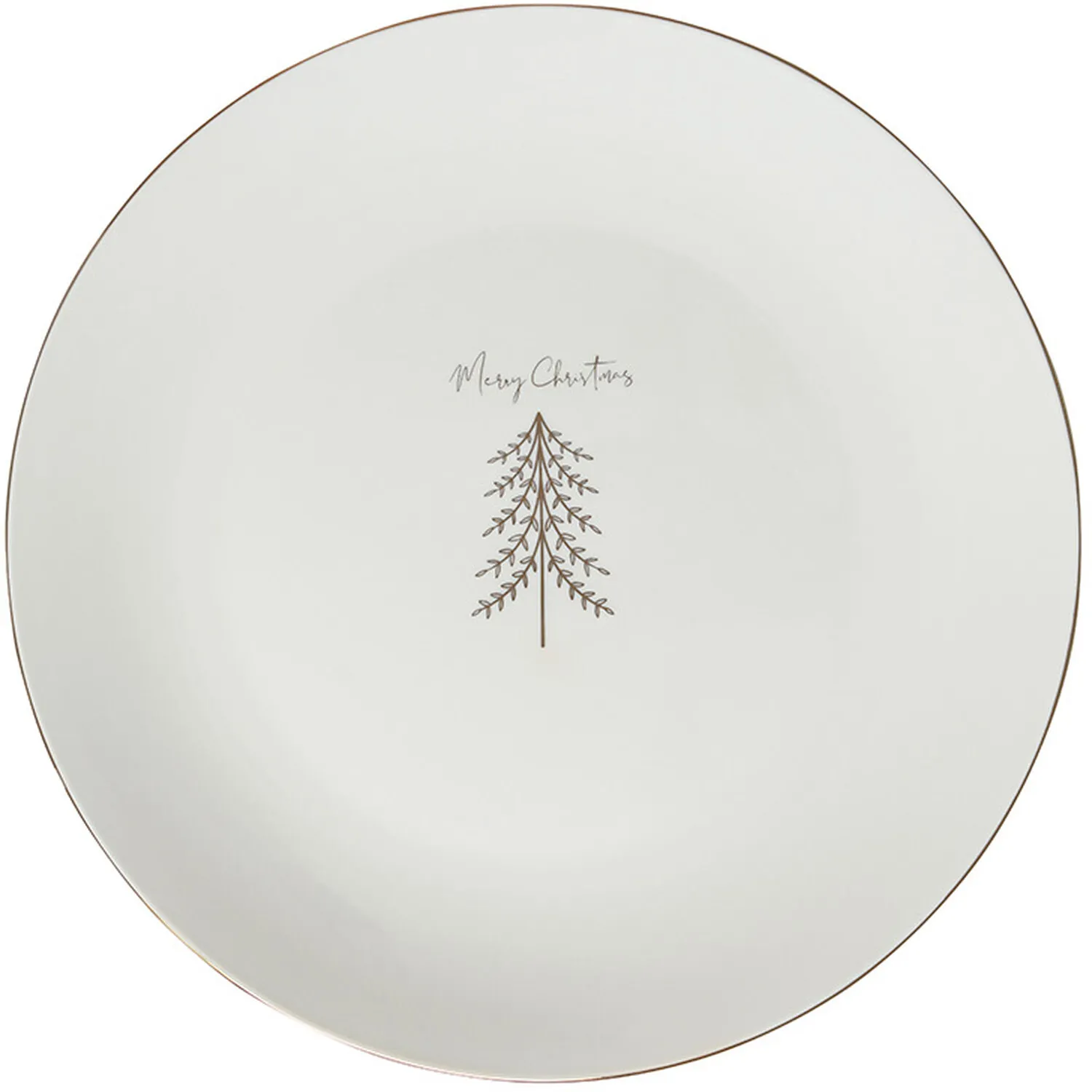 Pine 12 Piece Dinner Set - Gold