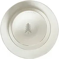 Pine 12 Piece Dinner Set - Gold