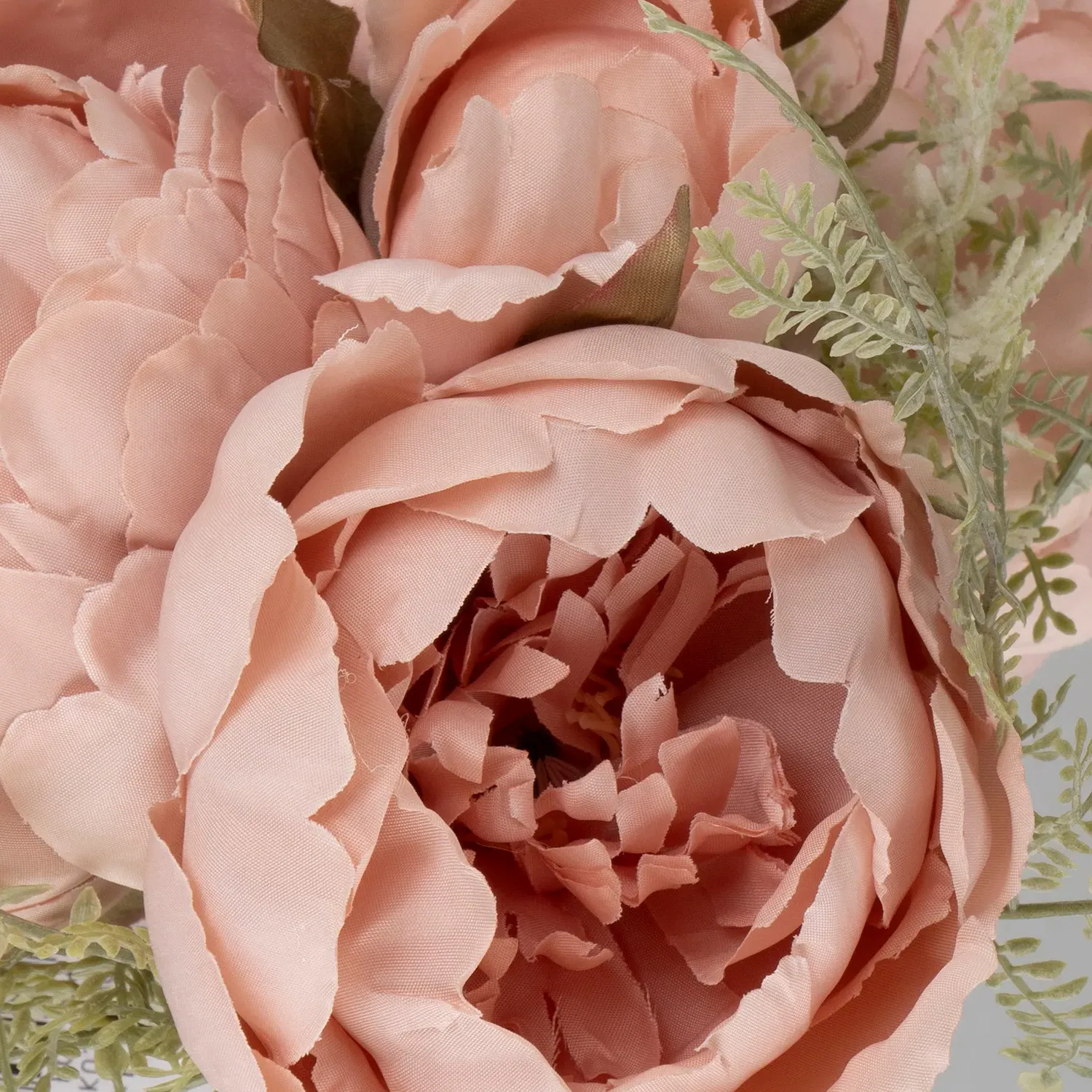 Pink Peony Bouquet Artificial Plant - Pink