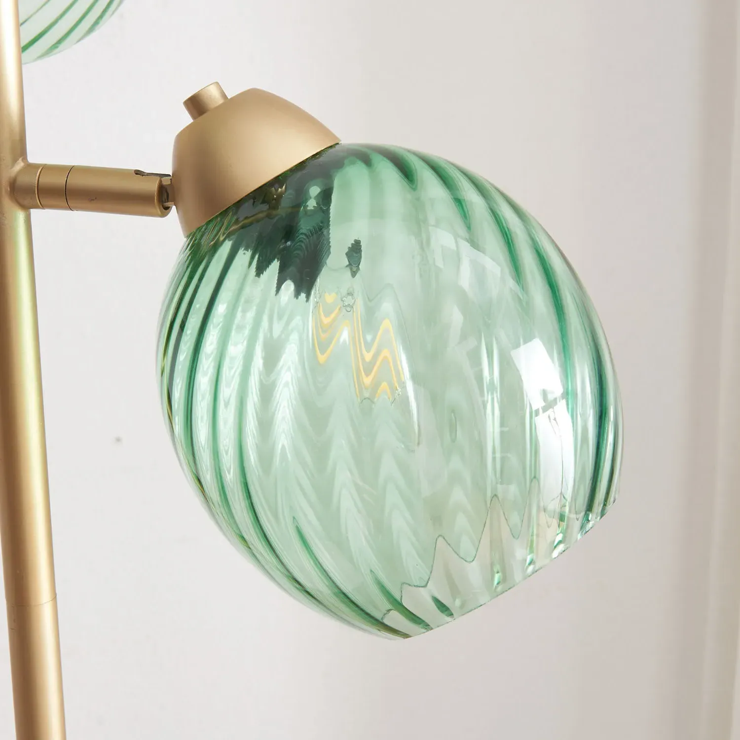 Pippa 3 Light Floor Lamp - Gold