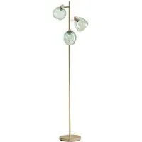 Pippa 3 Light Floor Lamp - Gold