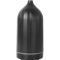 Plastic Diffuser with LED Lights - Black