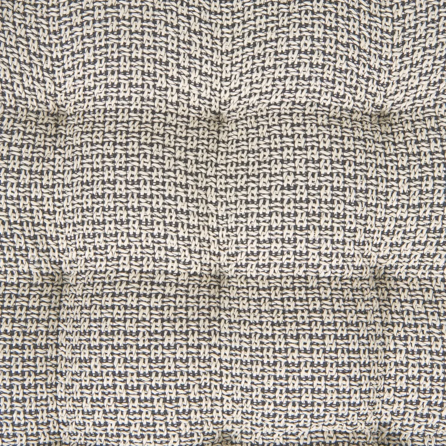 Plush Woven Seat Pad - Black