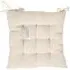Plush Woven Seat Pad - Cream