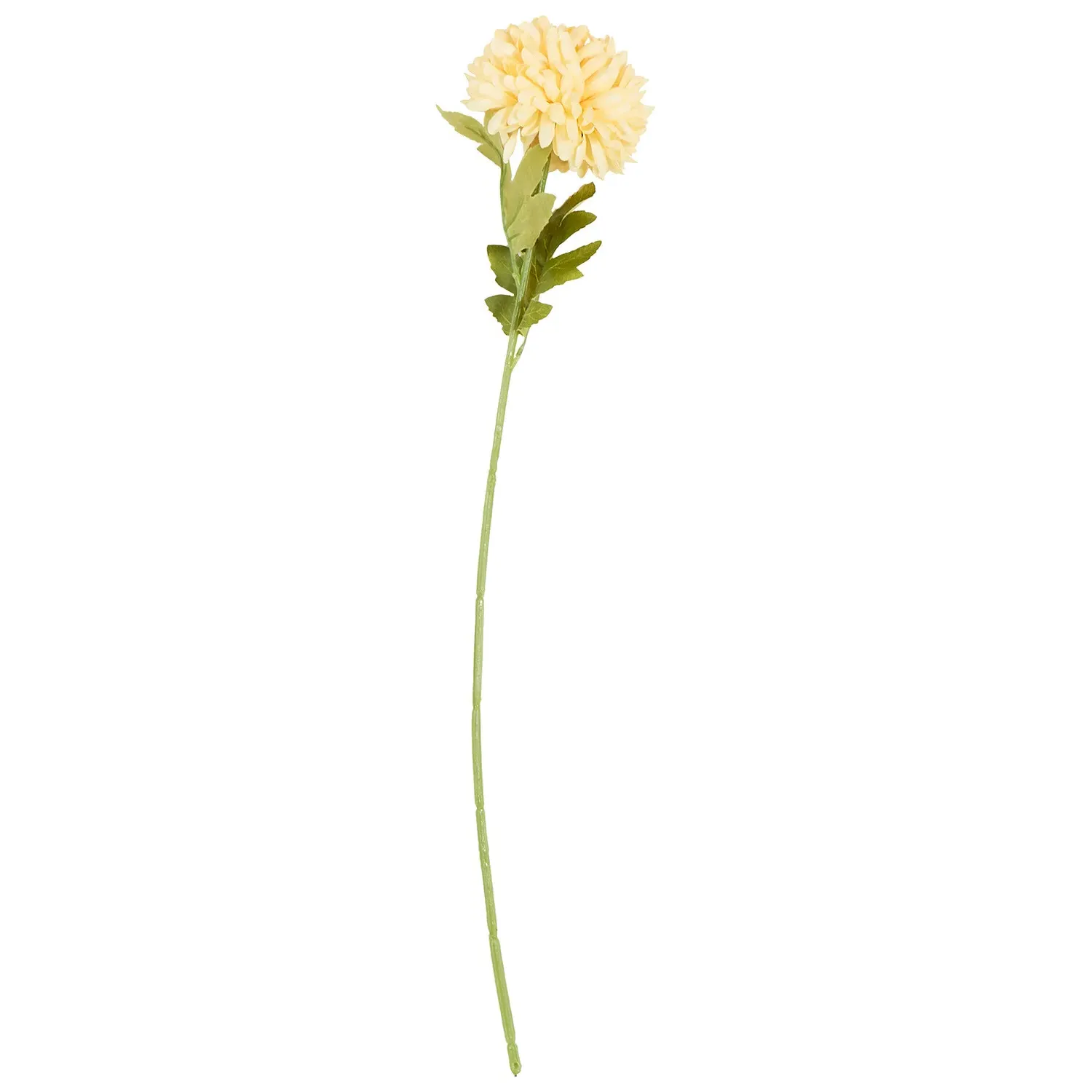 Pom-Pom Artificial Flower - Lemon