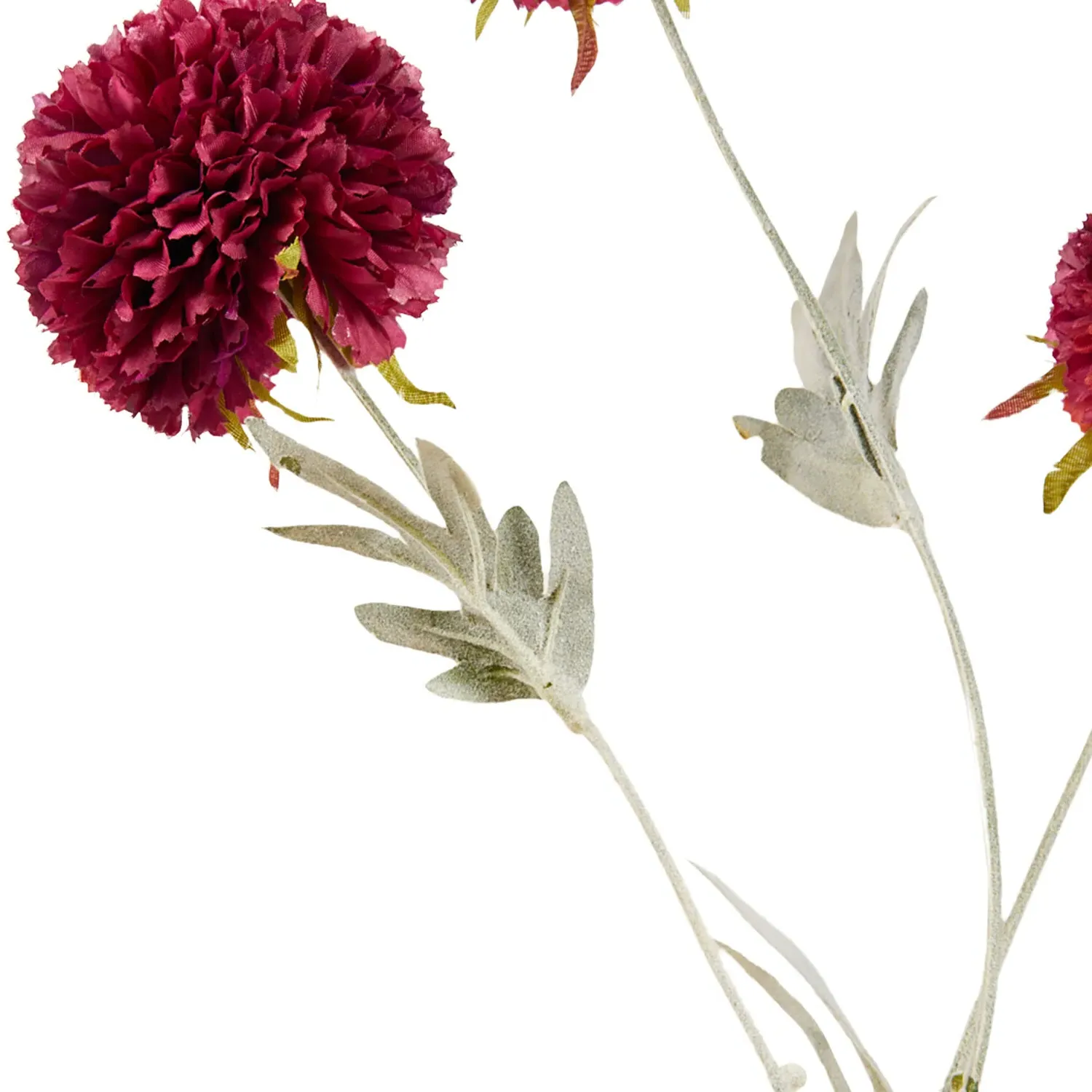 Pom Pom Decorative Stem - Purple