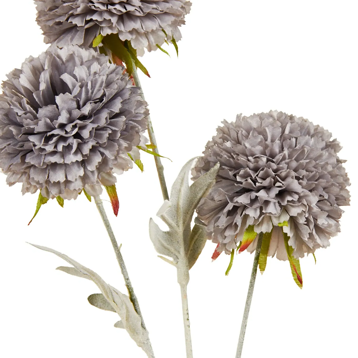 Pom Pom Decorative Stem - Sage