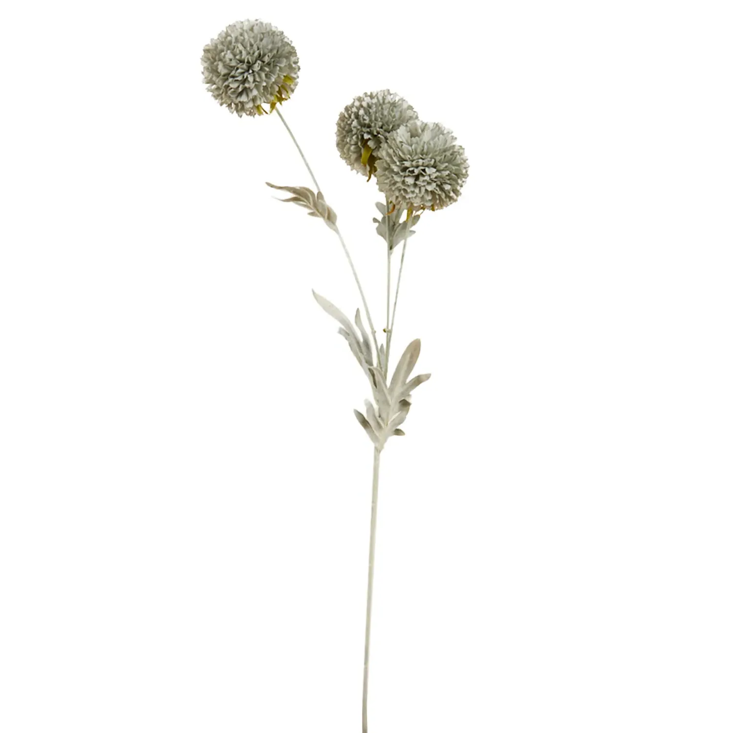 Pom Pom Decorative Stem - Sage