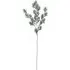 Pom Pom Single Stem Artificial Flower - Silver