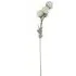 Pom Pom Single Stem Artificial Flower - White