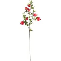 Pomegranate Decorative Spray - Red
