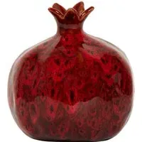 Pomegranate Ornament - Red