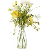 Poppy Vase Arrangement - Multicolour