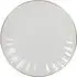 Porcelain Side Plate with Gold Detail - White