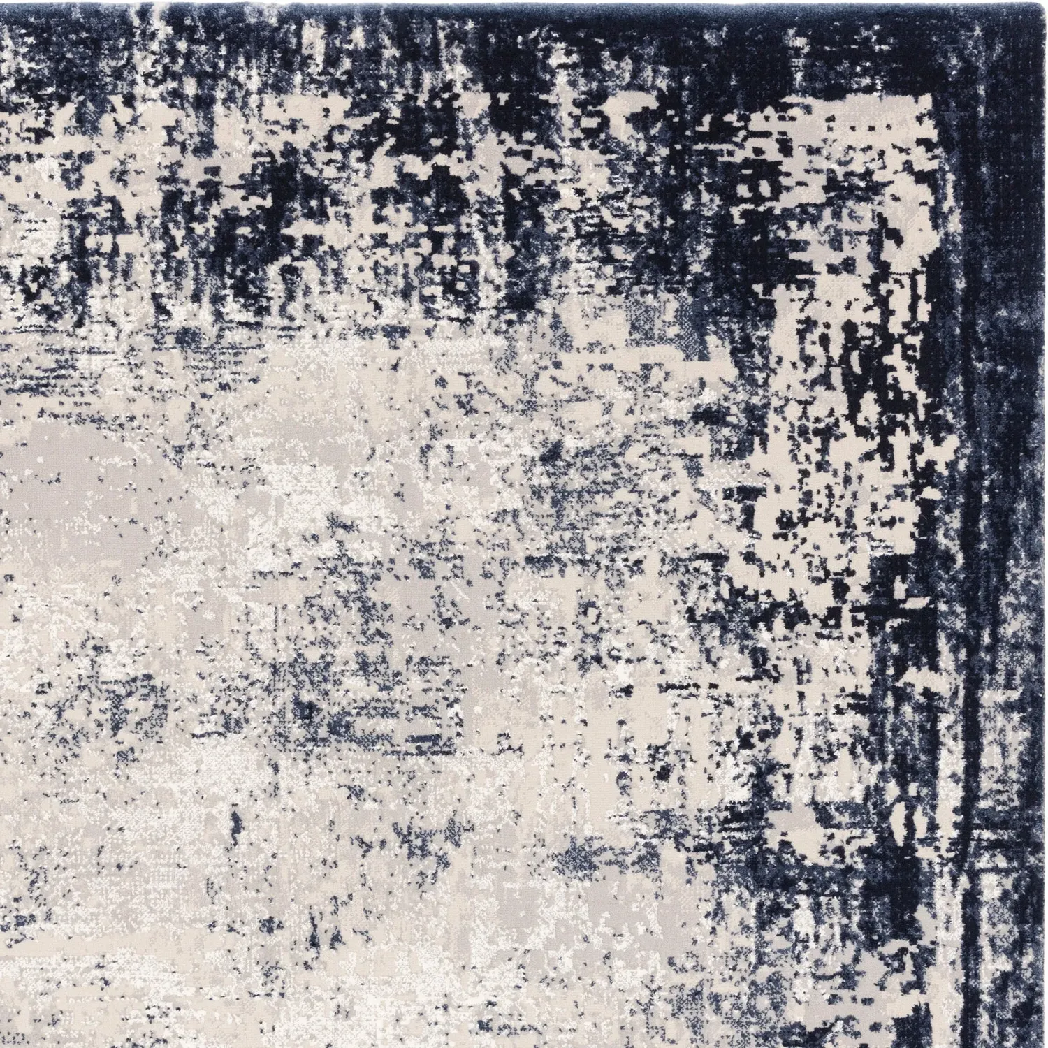 Portfolio Chalk Rug - Navy