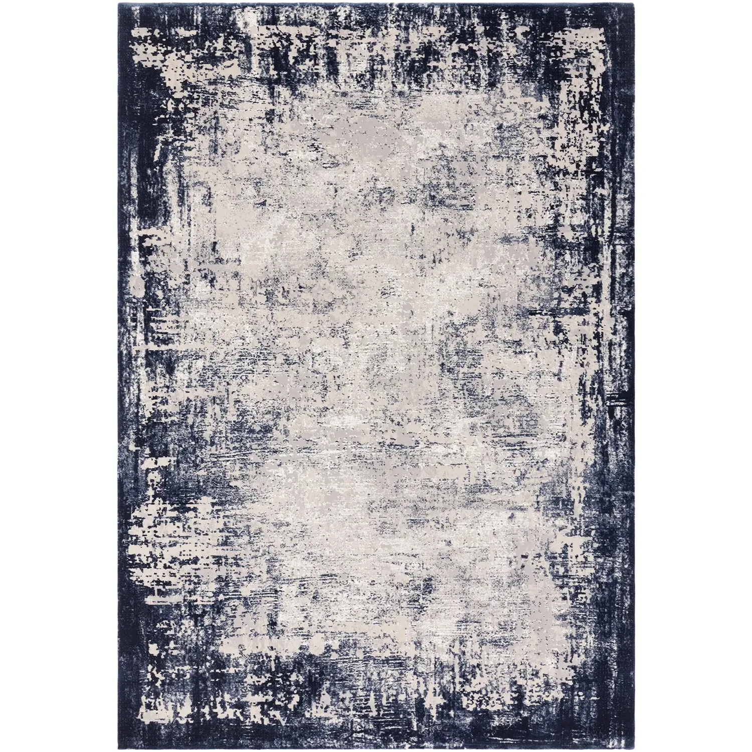 Portfolio Chalk Rug - Navy