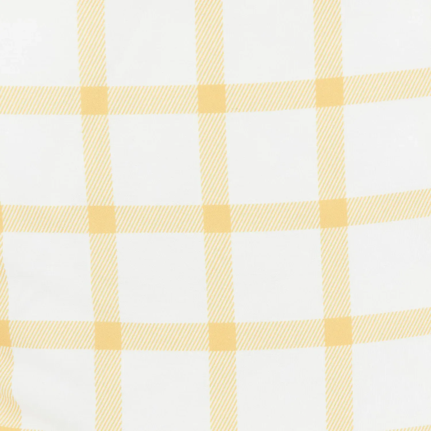 Portland Check Cushion - Ochre