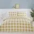 Portland Check Double Duvet Set