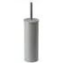 Powder Coated Toilet Brush Holder - Silver