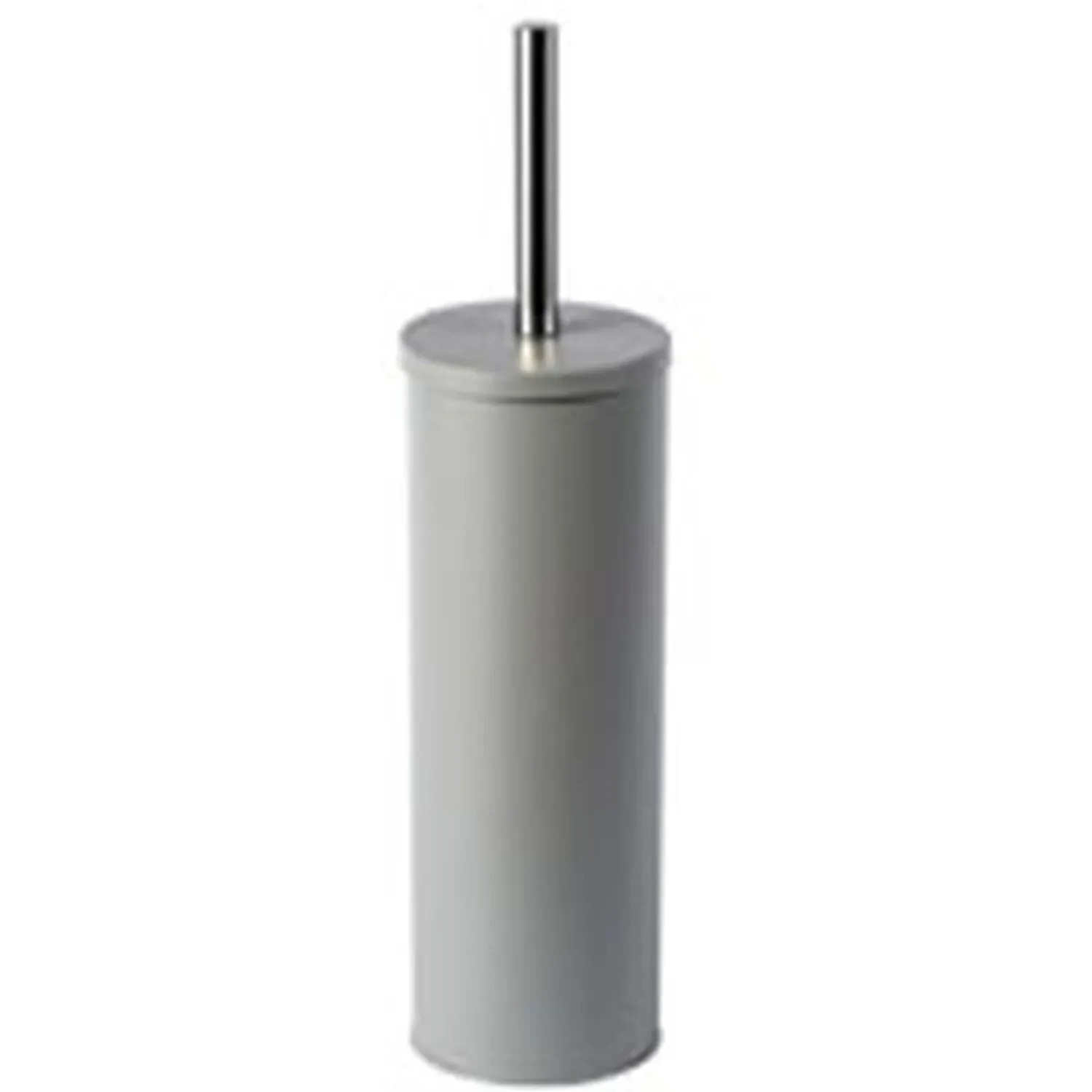 Powder Coated Toilet Brush Holder - Silver image