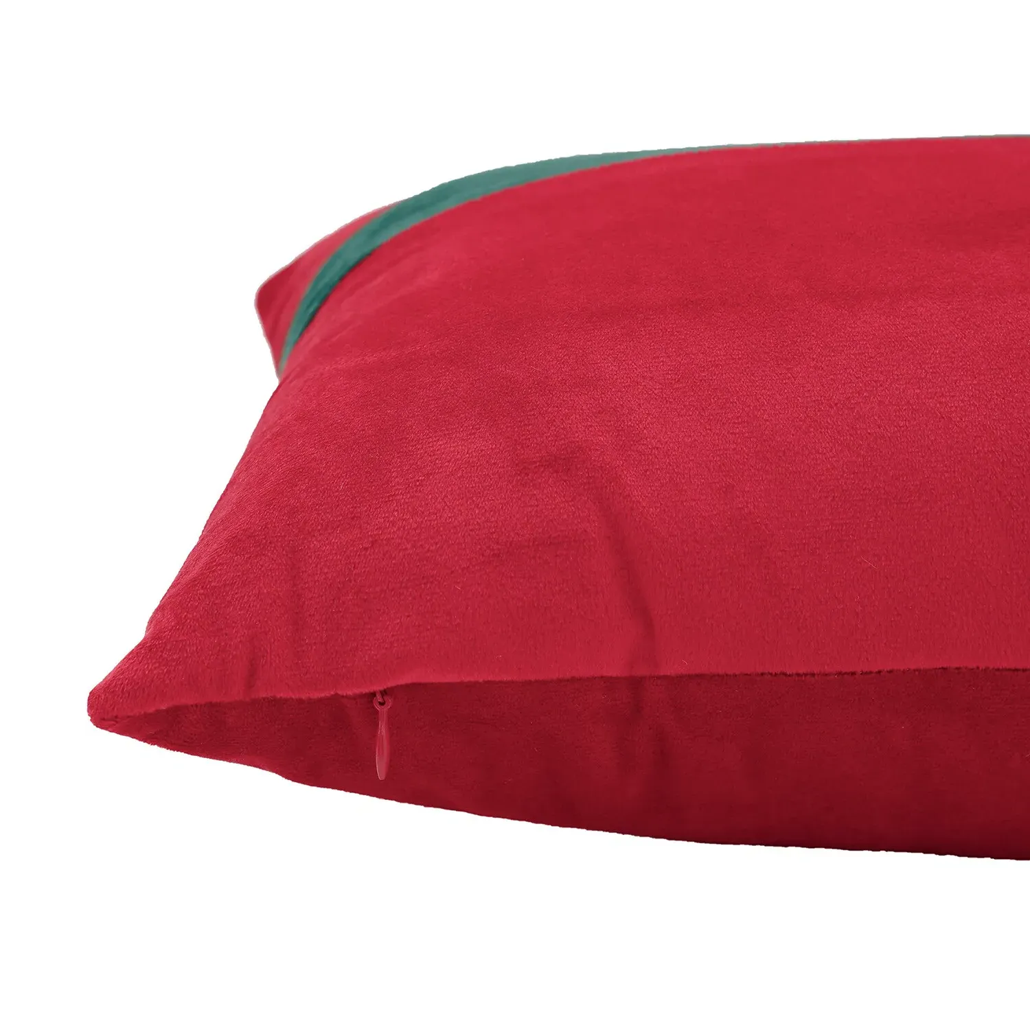 Present Shaped Cushion with Bow - Red