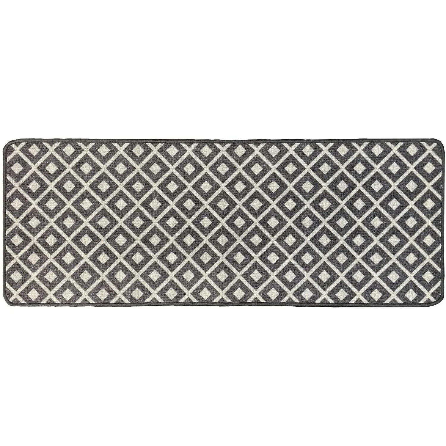 Printed Hallway Runner - Brown