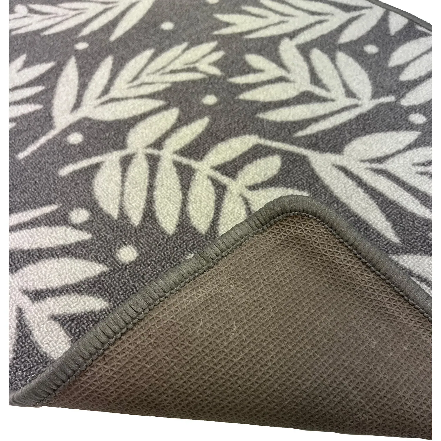 Printed Hallway Runner - Brown