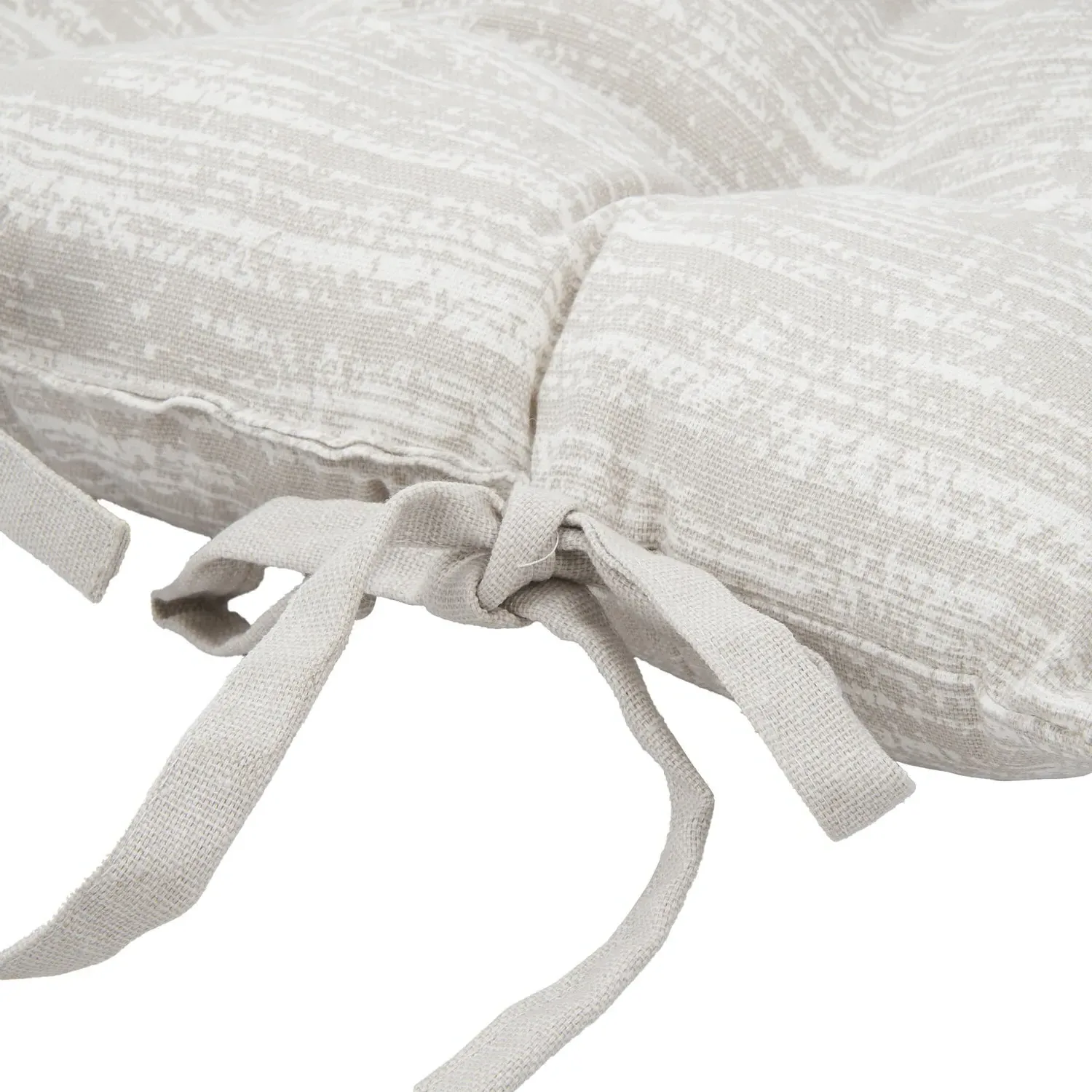 Printed Seat Pad - Grey