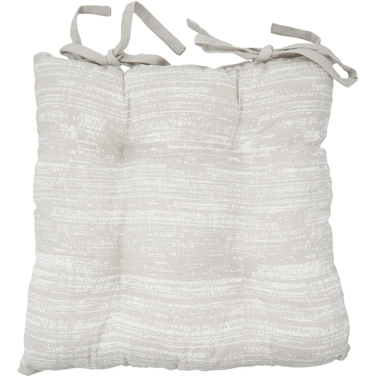 Printed Seat Pad - Grey