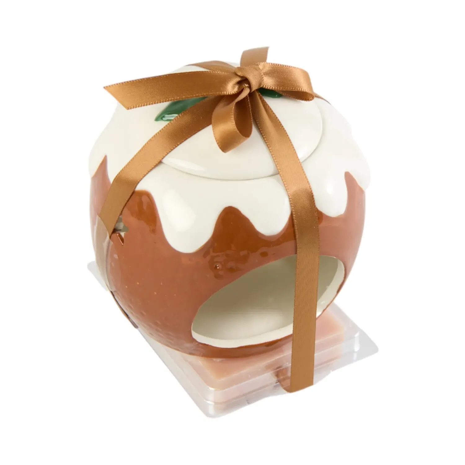 Pudding Wax Burner Set with Star Cut-outs