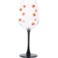 Pumpkin 3D Wine Glass - Clear